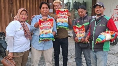 Idul Adha Momen Berbagi, Media ‘Sudut Pandang’ Kembali Bagikan Beras