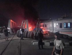 Masinis Syok Akibat Kecelakaan KA Brantas di Semarang