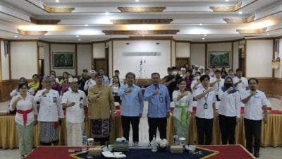 Rekonsiliasi dan pemutakhiran data laporan keuangan dan BMN) Kanwil Kemenkumham Bali Semester I Tahun 2022 Tingkat Satuan Kerja