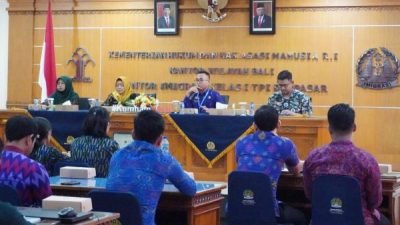 Anggiat Buka Supervisi Layanan TI di Lingkungan Kanwil Kemenkumham Bali