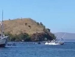 Kapal Wisata Phinisi Tenggelam di Kawasan Taman Nasional Komodo