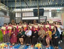 Gandeng Kementerian PPPA, 50 WBP Lapas Perempuan Kerobokan Terima Sertifikat Kompetensi