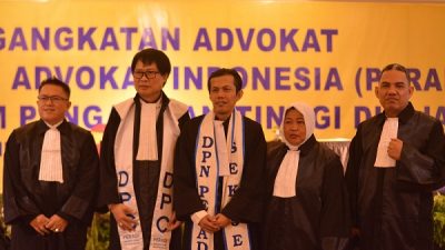 Peradi SAI Angkat Advokat Baru di Wilayah Hukum PT DKI