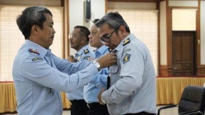 Penyematan Pin Unit Pemberantasan Pungutan Liar, Komitmen Kemenkumham Bebas Pungli