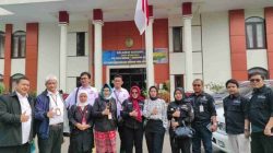 Tim Kuasa Hukum korban kasus dugaan penganiayaan anak di bawah umur usai sidang di PN Bekasi