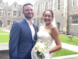 Dewi Rezer Resmi Menikah dengan Ethan Alarmk di Kanada