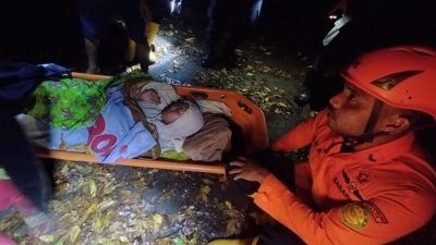 Hipotermia, Wisatawan di Gunung Gamalama Ternate Diselamatkan SAR Gabungan