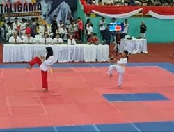 Putri Bungsu Ketua Forwaka Raih Emas Kejuaraan Taekwondo Piala Kemenpora