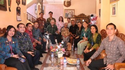 , Kementerian Hukum dan Hak Asasi Manusia Bali melaksanakan kegiatan Silaturahmi Bersama Sesepuh Purnabakti Pengayoman Bali.