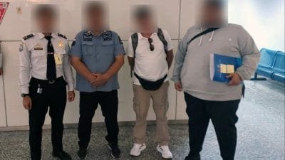 Imigrasi Ngurah Rai deportasi WNA asal Kroasia, Senin (28/8/2023) Foto:Dok.Imigrasi Ngurah Rai 