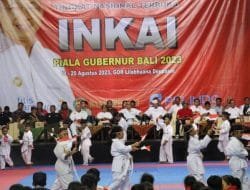 Kakanwil Kemenkumham Bali Hadiri Pembukaan Kejuaraan Karate Inkai Piala Gubernur Bali 2023