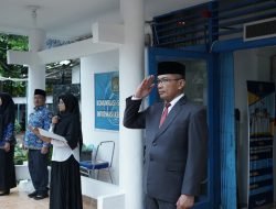 Dinas Kominfo Asahan Gelar Upacara Pengibaran Bendera Peringati HUT RI ke-78