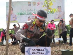 Polda Kalimantan Utara Tanam 1.500 Pohon