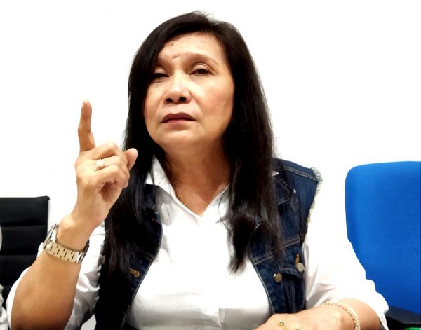 Aktivis Perempuan dan Perlindungan Anak yang juga advokat Siti "Ipung" Sapurah
