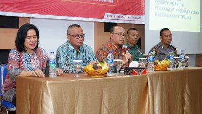 Sekda Kabupaten Asahan Buka Rapat Koordinasi dan Pembentukan TPKJM