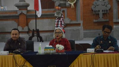 Kanwil Kemenkumham Bali menggelar Rapat Koordinasi (Rakor) Aksi HAM Pemerintah Daerah Tahun 2023 dan Bimbingan Teknis (Bimtek) Pengelolaan Sistem Aplikasi Pelaporan Aksi HAM (SAPA-HAM).