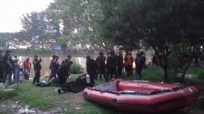 Mahasiswa Tenggelam di Danau Kota Batam, Tim SAR Kerahkan Alat Selam