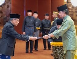 Duta Besar RI Serahkan Surat Kepercayaan kepada Sultan Brunei