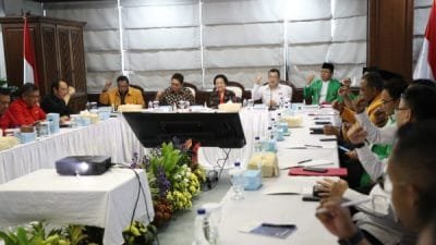Megawati pimpin rapat Parpol pendukung Ganjar Pranowo