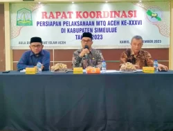MTQ ke-26 Aceh Digelar di Kepulauan Terluar, Pulau Simeulue