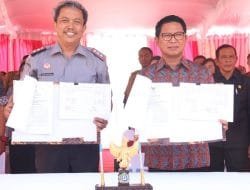 Kanwil Kemenkumham Bali dan Pemkab Badung Tandatangani Addendum Nota Kesepakatan