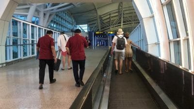 Kantor Imigrasi Singaraja mendeportasi MN, WNA asal Jerman melalui Bandara Internasional I Gusti Ngurai Rai pada Minggu (3/9/2023) malam.