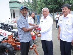 Pemkab Asahan Serahkan Bantuan  ALSINTAN dan Sosialisasi