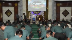 Dalam rangka peringatan HUT ke-78 TNI tahun 2023, segenap Prajurit dan PNS Kodam Jaya, serempak melaksanakan kegiatan doa' bersama di tempat-tempat ibadah