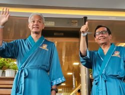 Pasangan Ganjar-Mahfud Jalani Tes Kesehatan di RSPAD