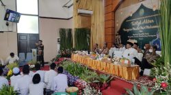 Pengadilan Negeri (PN) Jakarta Selatan menggelar Tabligh Akbar memperingati Maulid Nabi Muhammad SAW, Jumat (6/10/2023).