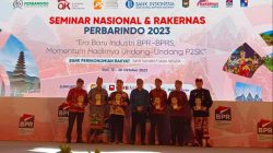 Rakernas Perbarindo yang dirangkaikan dengan kegiatan Seminar Nasional di Bali, Kamis (19/10/2023).