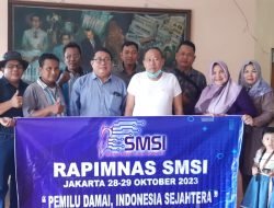 John Heri Cs Relakan Tiket Pesawatnya Hangus Demi Sukseskan Rapimnas SMSI