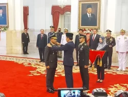 Presiden Jokowi Lantik Jenderal Agus Subiyanto sebagai Panglima TNI