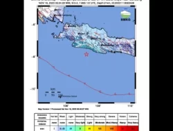 Barat Daya Kabupaten Bandung Diguncang Gempa Magnitudo 5,2