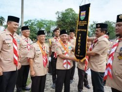 Bupati Asahan Pimpin Upacara Peringatan Hari Pramuka ke-62 Tahun 2023
