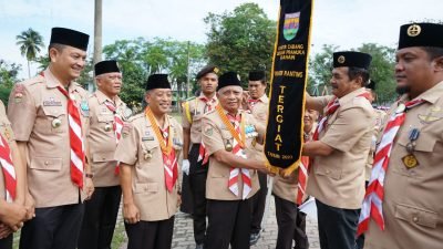 Bupati Asahan Pimpin Upacara Peringatan Hari Pramuka ke-62 Tahun 2023