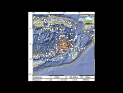Rabu Malam, Gempa Magnitudo 6,8 Guncang Lagi Wilayah Tanimbar-Maluku