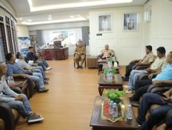 Audiensi dengan Bupati Asahan, PWI Undang Musda dan Resmikan Aula PWI