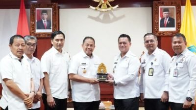 Perkuat Kerja Sama, Kakanwil Kemenkumham Bali Silaturahmi ke Pj Gubernur