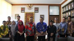 Kanwil Kemenkumham Bali menerima kunjungan kerja studi tiru dari Kantor Badan Pertanahan Nasional (BPN) Kota Makassar, Sulawesi Selatan di Ruang Nakula, Kamis (23/11/2023).