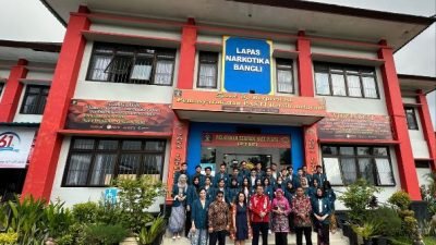 Kunjungan Studi Lapangan Mahasiswa Fakultas Hukum Universitas Diponegoro (FH Undip) di Lapastik Bangli, Kamis (9/11/2023).