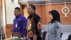 Kanwil Kemenkumham Bali menggelar kegiatan penguatan dan pendampingan penyusunan manajemen risiko oleh Inspektur Jenderal Wilayah IV Kemenkumham, Selasa (21/11/2023).