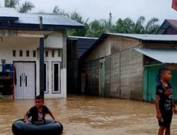 Ketinggian Air Lebih 1 Meter, 41 Desa di Nagan Raya-Aceh Terendam Banjir