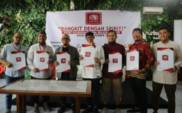 Komunitas Pengusaha Muslim Indonesia (KPMI) Korwil Bogor menggelar Rakorwil di Kota Bogor Jawa Barat, Ahad 19 November 2023 (Foto: Dok. KPMI Korwil Bogor)