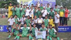 Persilamtim FC berhasil menjadi juara Piala Soeratin U-17 Zona Lampung yang juga bagian dari Piala Bupati Lampung Timur.