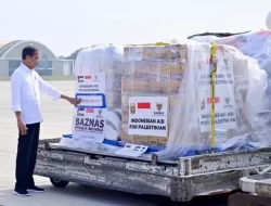 Presiden Jokowi Lepas Bantuan Kemanusiaan Tahap Dua untuk Palestina