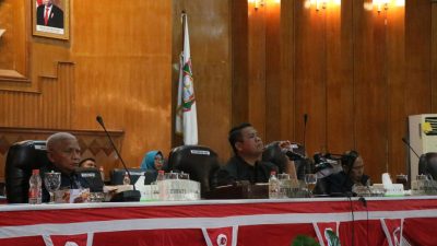 Bupati Ikuti Rapat Paripurna DPRD Asahan Masa Persidangan Ke I TA 2023