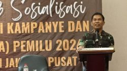 Dandim 0501/JP Ikuti Rakor dan Sosialisasi Aplikasi Sikadeka Pemilu 2024