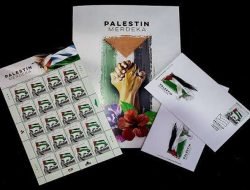 Prangko Khusus ‘Palestine Merdeka’ Diluncurkan Pos Malaysia