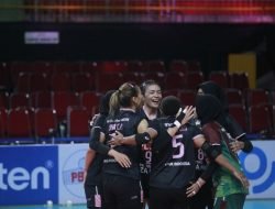 Penantian 18 Tahun, Tim Putri Petrokimia Pupuk Indonesia Juara Livoli Divisi Utama 2023